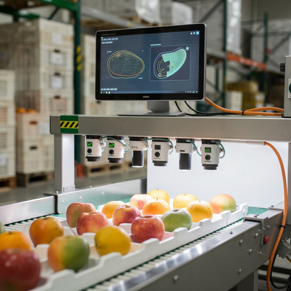 Angie Fruits Pte Ltd AI-integrated fruit sorting system for accurate grading and quality control