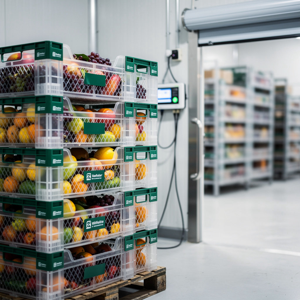 Angie Fruits Pte Ltd cold chain logistics and temperature-controlled transport operations ensuring product freshness and compliance